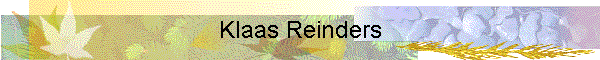 Klaas Reinders